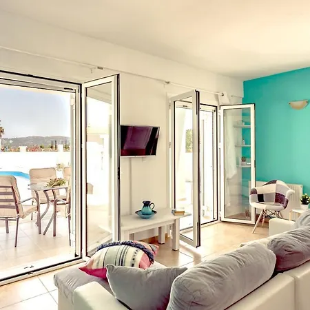 Villa 2 Bedrooms With Private Pool Enclosed Garden And Wifi At Zakynthos 1 Km Away From The Beach Laganas